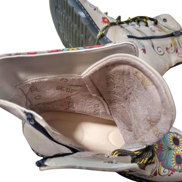 Goby // Women's Long Boots MRT111 // US 7.5 EU 38 // Beige - Picture 8 of 11